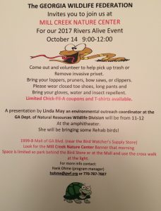 2017 MCNC Rivers Alive